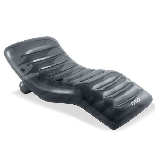 Intex Cool Grey opblaasbare loungestoel