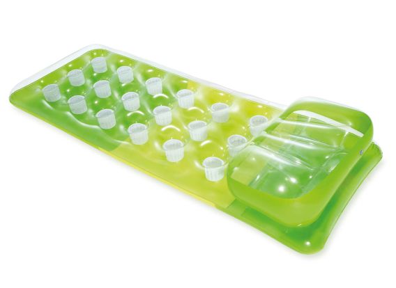 Intex waterluchtbed 18-Pocket - groen