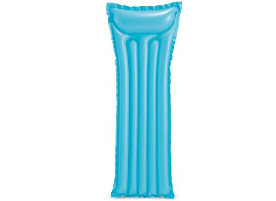 Vrolijk gekleurde strandmat blauw