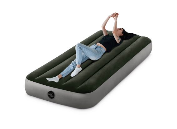 Intex Prestige Downy | Eénpersoons compact kampeerluchtbed