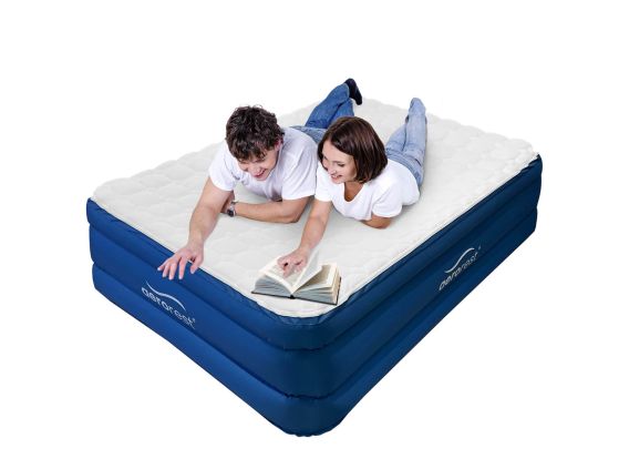 AeroRest Cloud Top luchtbed 2-persoons | 210 cm lengte | Afritsbare beschermhoes