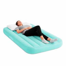 Intex Cozy Kidz kinderluchtbed - Mintblauw