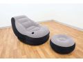 Intex Ultra Lounge stoel met poef