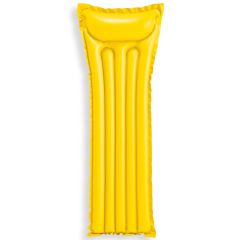 Vrolijk gekleurde strandmat geel