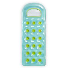 Gekleurd luchtbed met venster - blauw