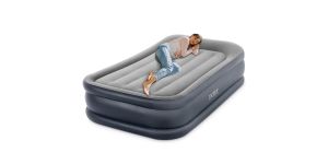 Intex Pillow Rest Deluxe luchtbed - eenpersoons
